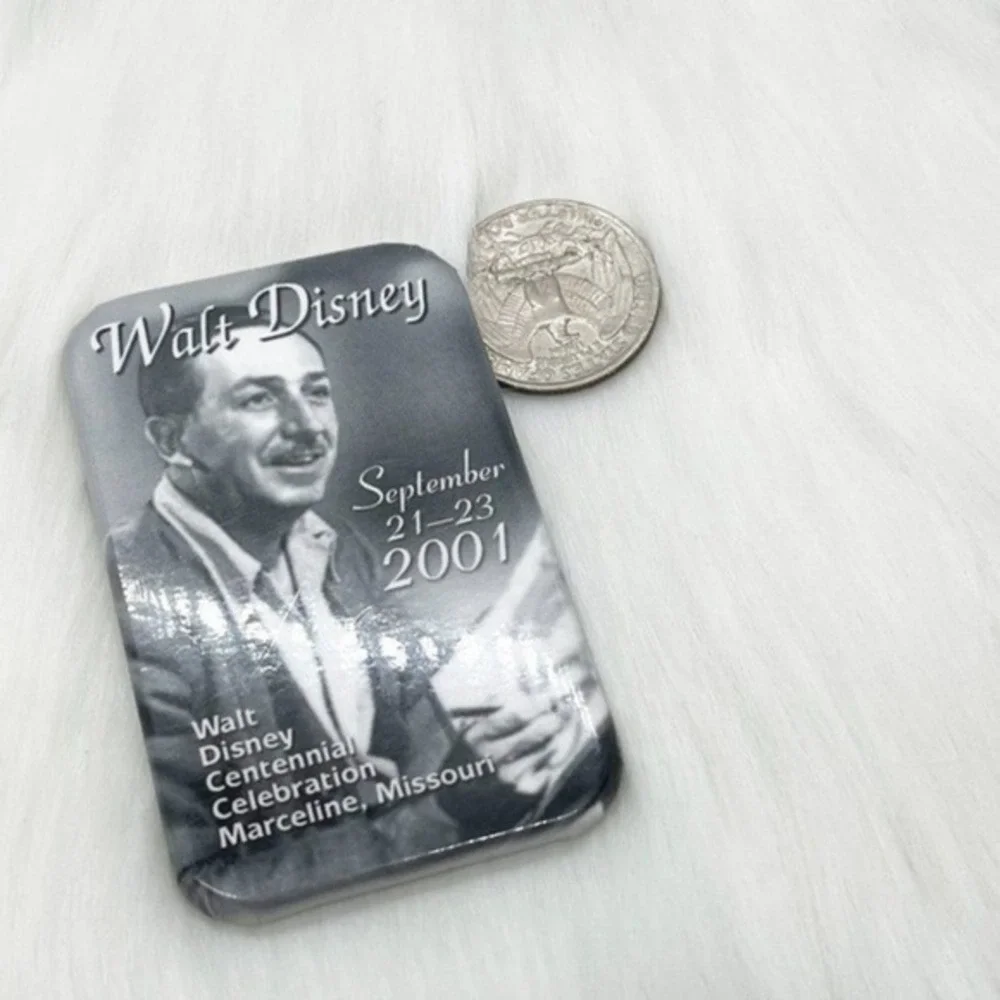 🔮 5/$25 Vintage Disney 2001 Walt Disney Centennial Celebration Pin